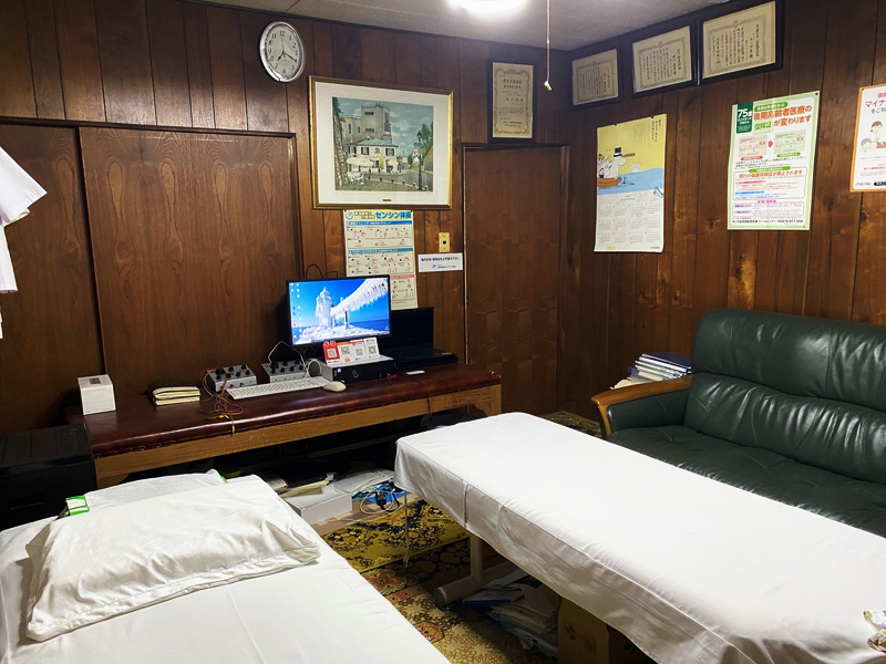 フルカワ鍼灸指圧院 店内